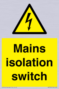 WE7852: Mains isolation switch