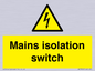WE7852: Mains isolation switch
