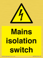 WE7852: Mains isolation switch
