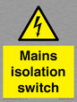 WE7852: Mains isolation switch