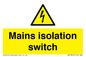 WE7852: Mains isolation switch