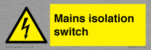 WE7852: Mains isolation switch
