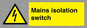 WE7852: Mains isolation switch
