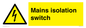 WE7852: Mains isolation switch