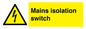 WE7852: Mains isolation switch