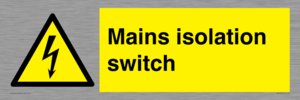 WE7852: Mains isolation switch