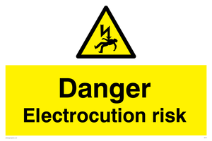 WE79: danger electrocution risk