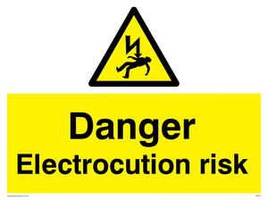 WE79: danger electrocution risk