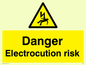 WE79: danger electrocution risk