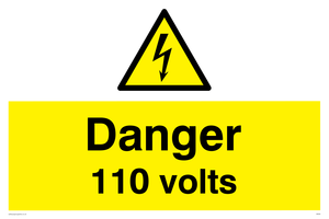 WE80: danger 110 volts