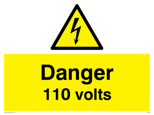 WE80: danger 110 volts