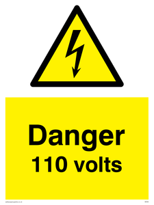 WE80: danger 110 volts