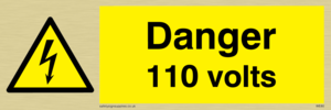 WE80: danger 110 volts