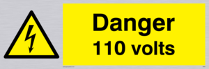 WE80: danger 110 volts