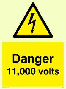 WE81: Danger 11000 volts
