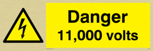 WE81: Danger 11000 volts