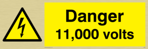 WE81: Danger 11000 volts