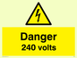 WE82: danger 240 volts