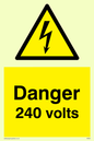 WE82: danger 240 volts