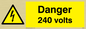 WE82: danger 240 volts