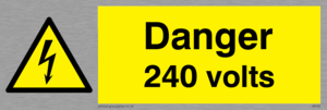 WE82: danger 240 volts