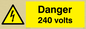 WE82: danger 240 volts