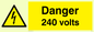 WE82: danger 240 volts