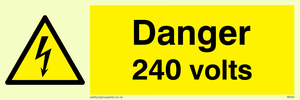 WE82: danger 240 volts