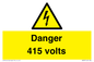 WE83: Danger 415 volts