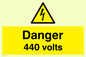 WE84: danger 440 volts