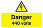WE84: danger 440 volts