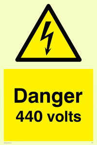 WE84: danger 440 volts