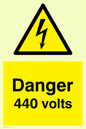 WE84: danger 440 volts