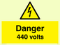 WE84: danger 440 volts