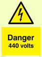 WE84: danger 440 volts