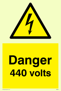 WE84: danger 440 volts