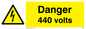 WE84: danger 440 volts