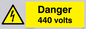 WE84: danger 440 volts