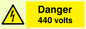 WE84: danger 440 volts