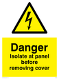 WE85: Isolate before removing cover