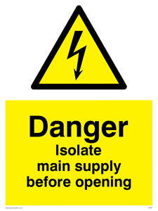 WE87: Isolate main supply