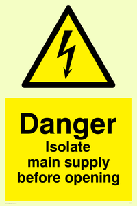 WE87: Isolate main supply