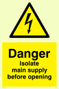 WE87: Isolate main supply