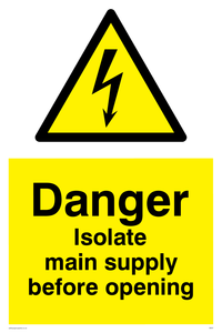 WE87: Isolate main supply