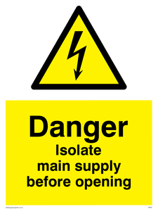 WE87: Isolate main supply
