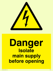 WE87: Isolate main supply