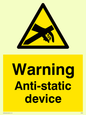WE88: warning anti-static device