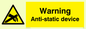WE88: warning anti-static device