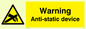 WE88: warning anti-static device