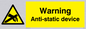 WE88: warning anti-static device
